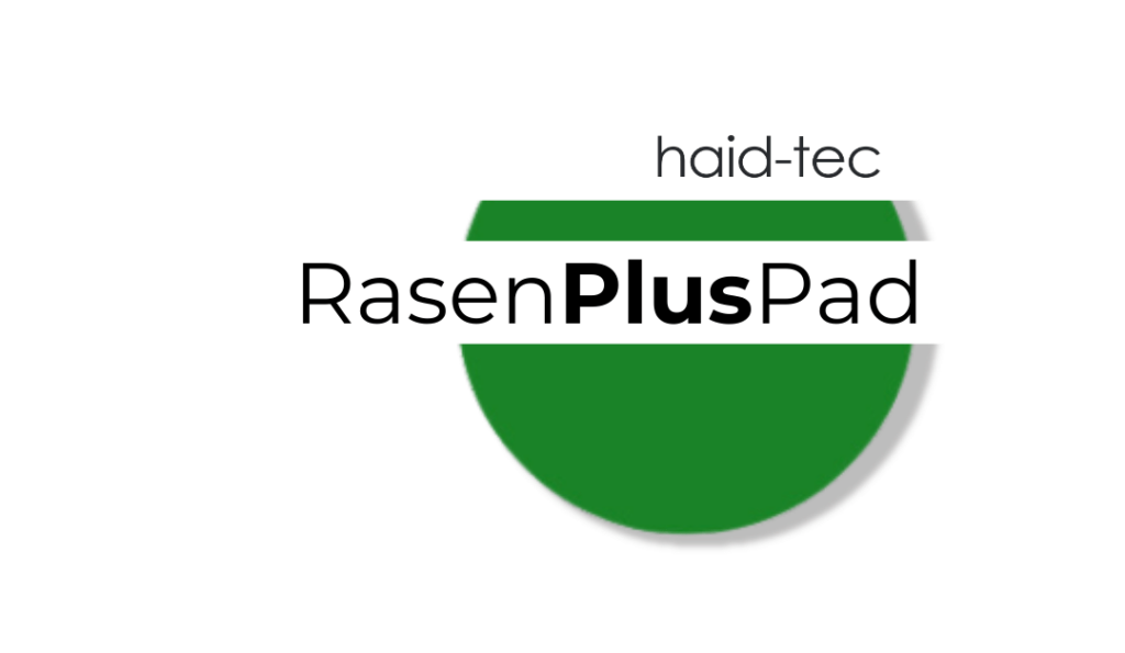 haid-tec RasenPlusPad Logo